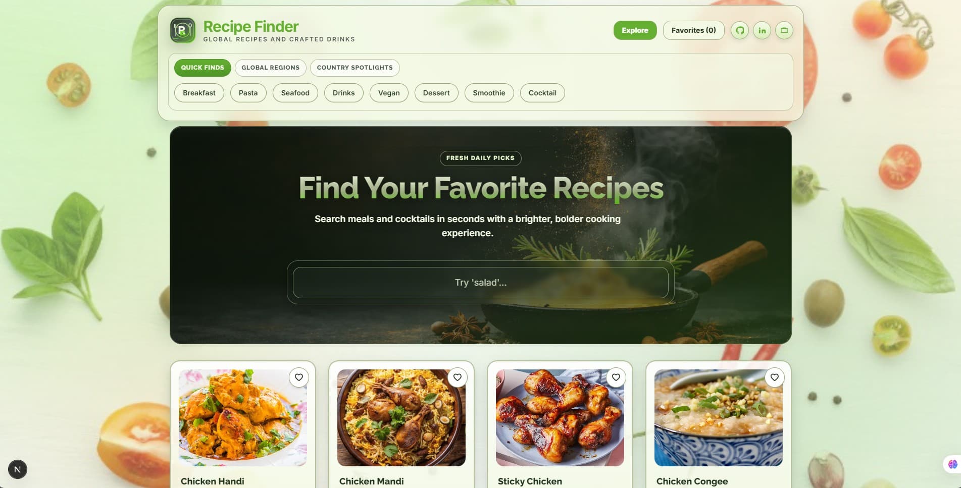 Recipe Finder preview image